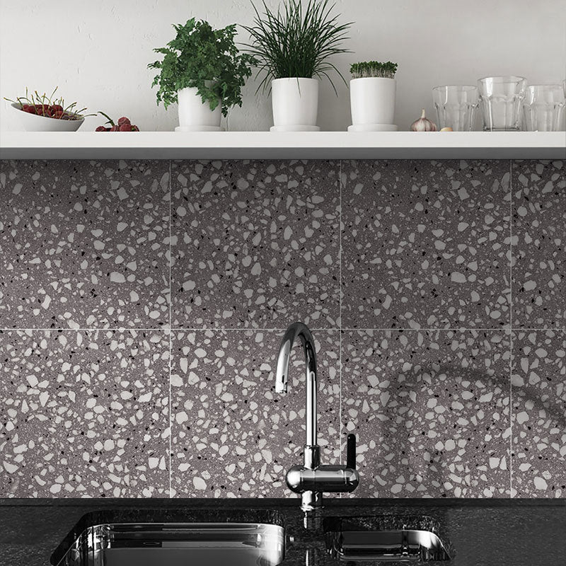 Azulejos adhesivos de PVC cuadrados impermeables