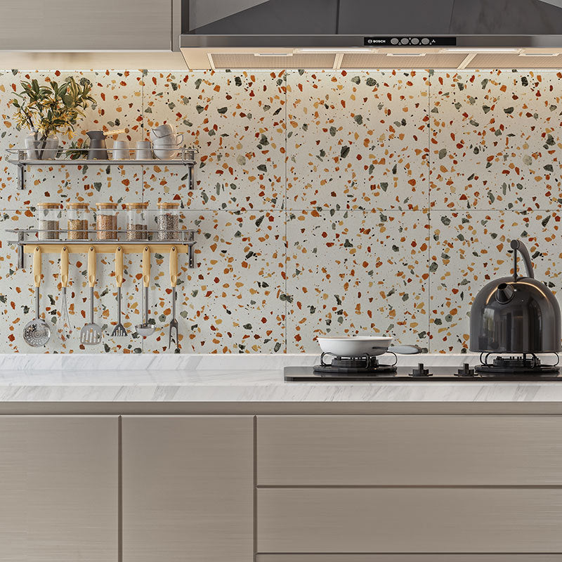 Azulejos adhesivos de PVC cuadrados impermeables