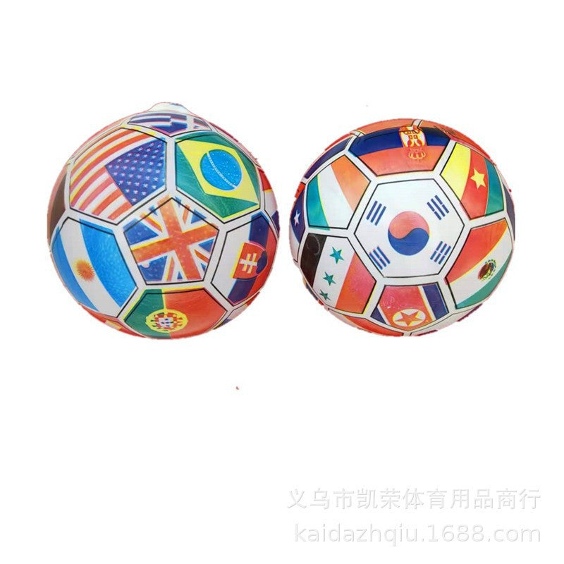 Balón de fútbol unisex con diseños de banderas internacionales