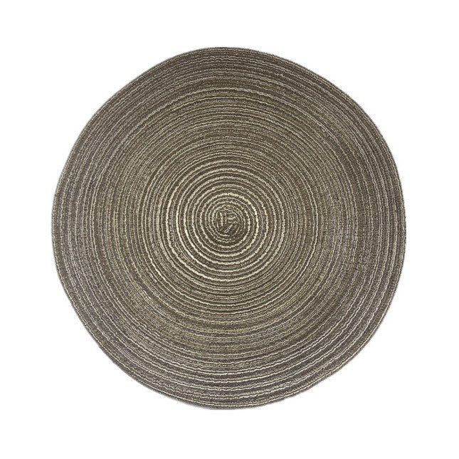 Bandeja decorativa trenzada para mesa