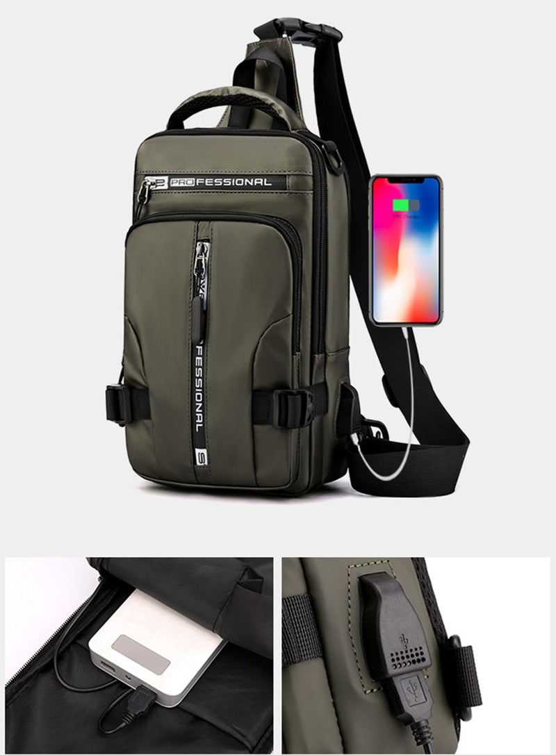 Bandolera CityTrek impermeable de Oxford