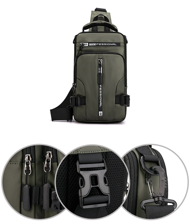 Bandolera CityTrek impermeable de Oxford