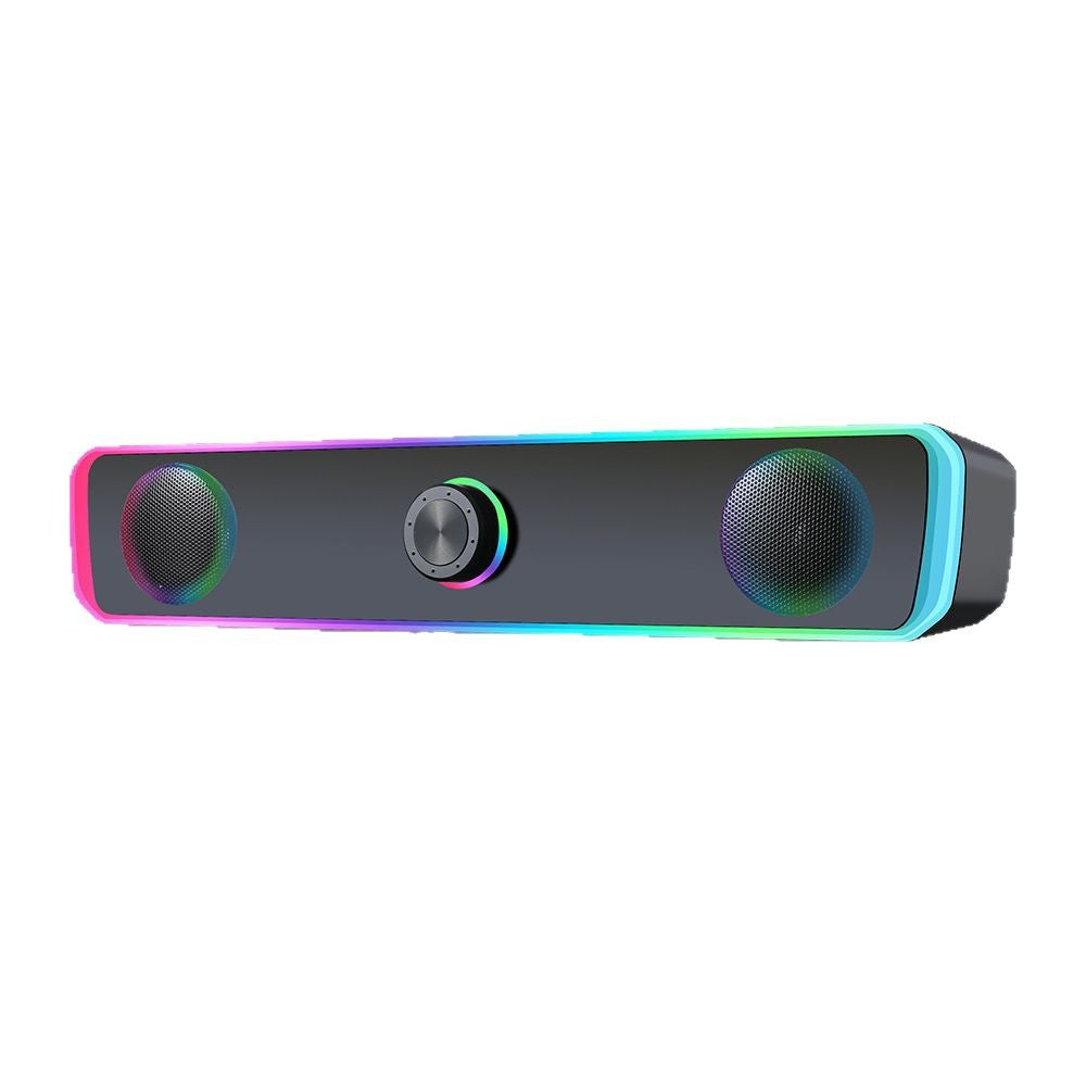 Barra de sonido con altavoz y LED RGB