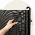 Barrera de seguridad retráctil y plegable sin taladrar (hasta 125 cm)