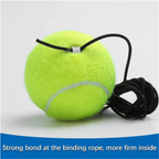 Base de entrenamiento de tenis con pelota y cuerda elástica