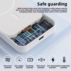 Batería externa de carga rápida 22,5 W, cargador inalámbrico portátil, power bank mini recargable para smartphones