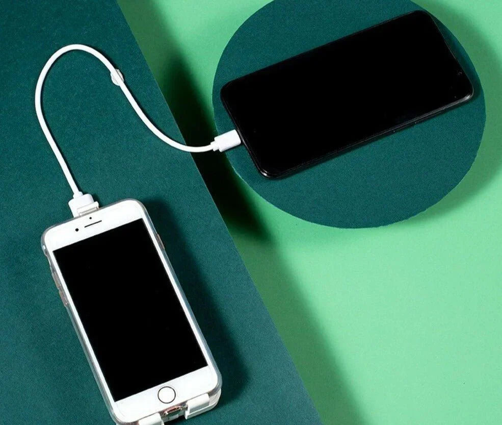 Batería externa plegable – cargador portátil de emergencia para llevar a todas partes
