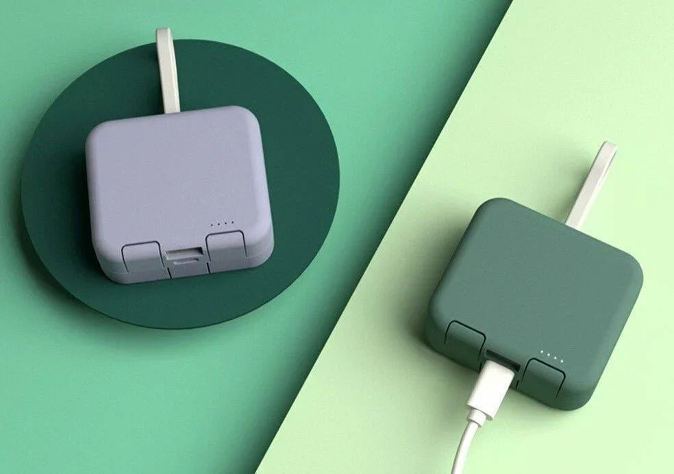 Batería externa plegable – cargador portátil de emergencia para llevar a todas partes