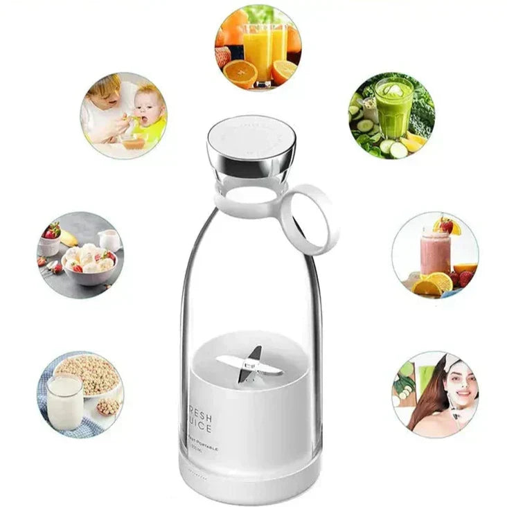 Batidora portátil con batería recargable