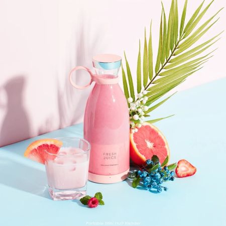 Batidora portátil eléctrica inalámbrica – 350 ml lista para llevar
