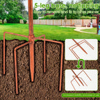 Bebedero elegante para pájaros de jardín con soporte ajustable