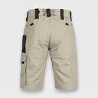 Bermudas cargo para hombre - Bermudas hasta la rodilla - Bermudas de senderismo con bolsillo con cremallera