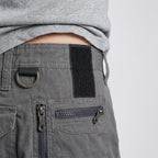Bermudas cargo para hombre con bolsillos con cremallera
