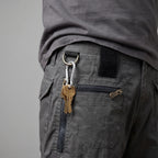 Bermudas cargo para hombre con bolsillos con cremallera