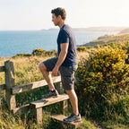 Bermudas cargo para hombre con bolsillos con cremallera