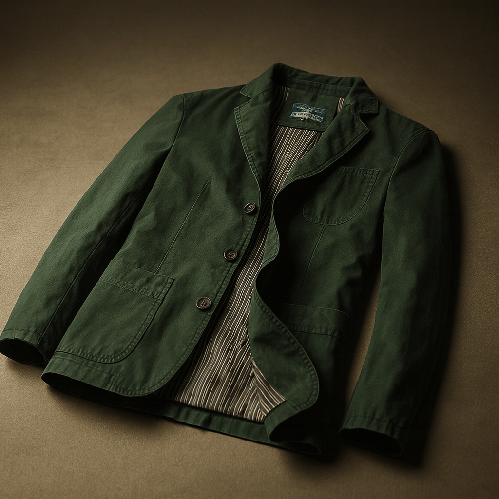Blazer de corte relajado para hombre
