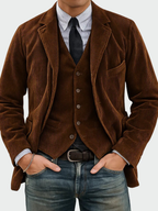 Blazer de pana para hombre