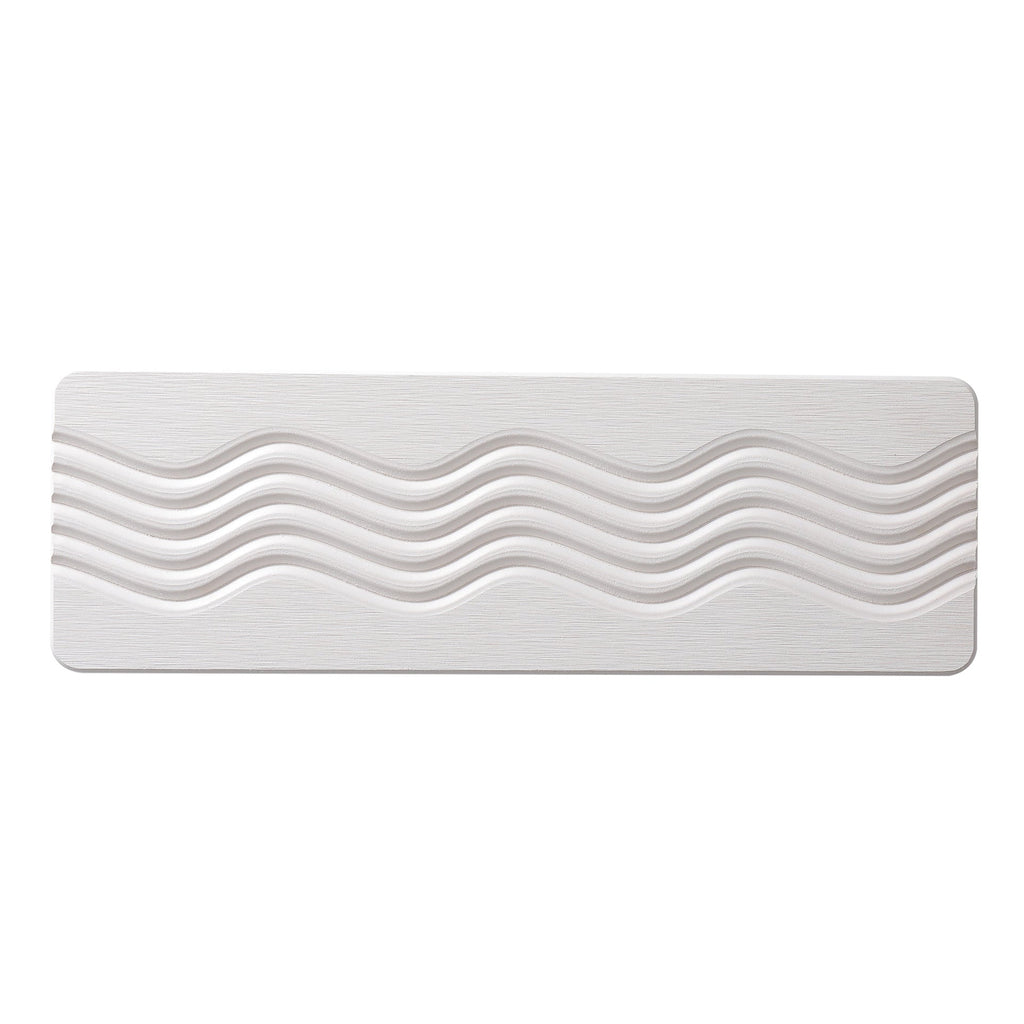 Bol de cerámica con diseño ondulado para cocina