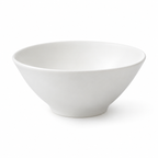 Bol de servir de porcelana blanca 25 cm minimalista