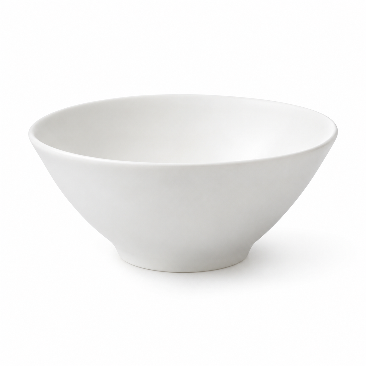 Bol de servir de porcelana blanca 25 cm minimalista