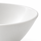 Bol de servir de porcelana blanca 25 cm minimalista