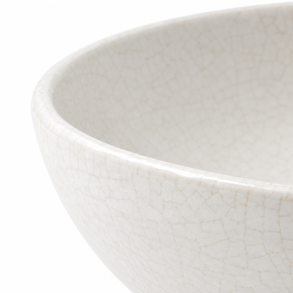 Bol para pasta de cerámica blanca ORNISHOP 25 cm ancho y bajo