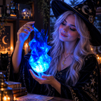 Bola de fuego flotante para cosplay