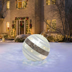 Bola navideña hinchable de exterior 60 cm – Decoración de Navidad resistente a la intemperie en PVC