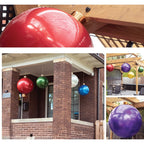 Bola navideña hinchable gigante decorativa