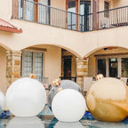 Bola navideña hinchable gigante decorativa
