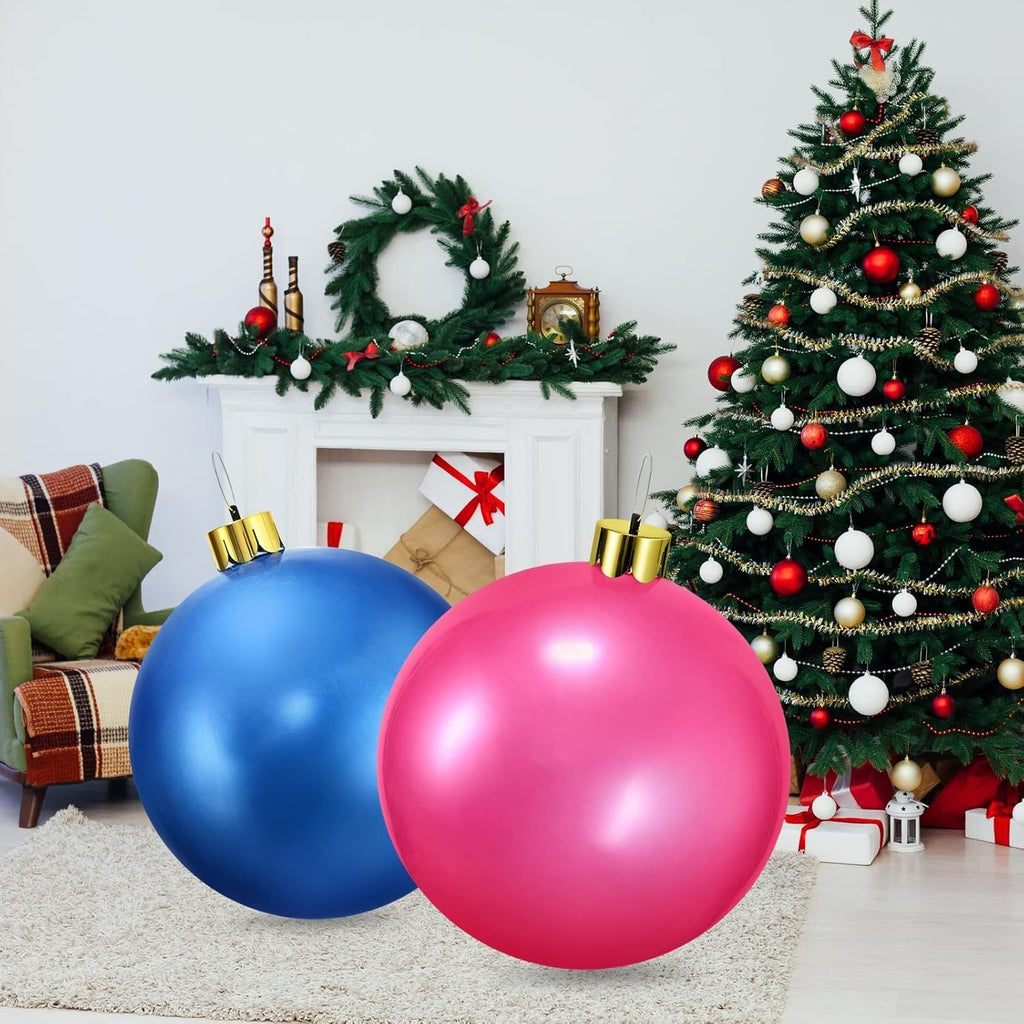 Bola navideña hinchable gigante decorativa