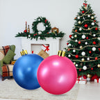 Bola navideña hinchable gigante decorativa