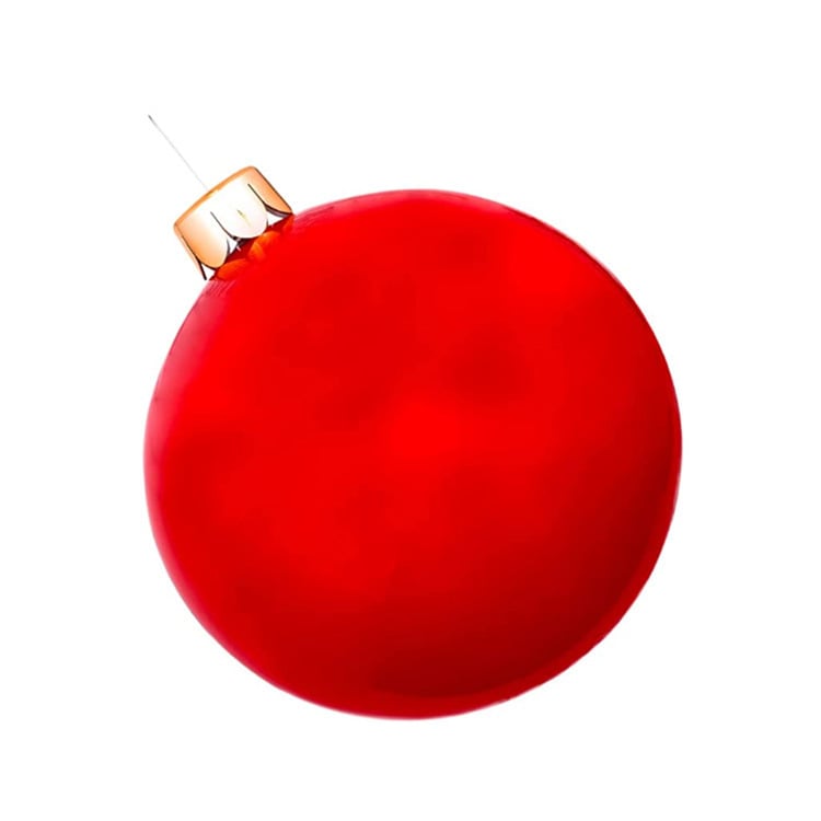Bola navideña hinchable gigante decorativa