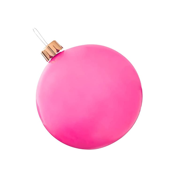Bola navideña hinchable gigante decorativa