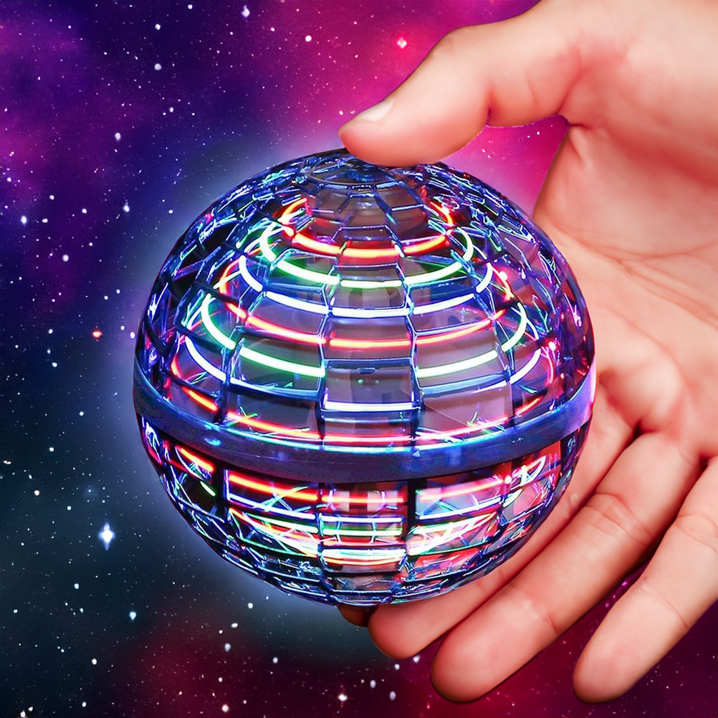 Bola voladora orb con tecnología de levitación