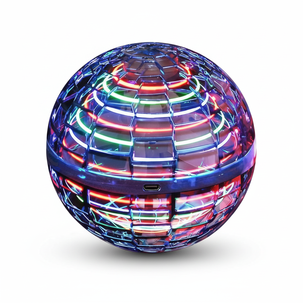 Bola voladora orb con tecnología de levitación