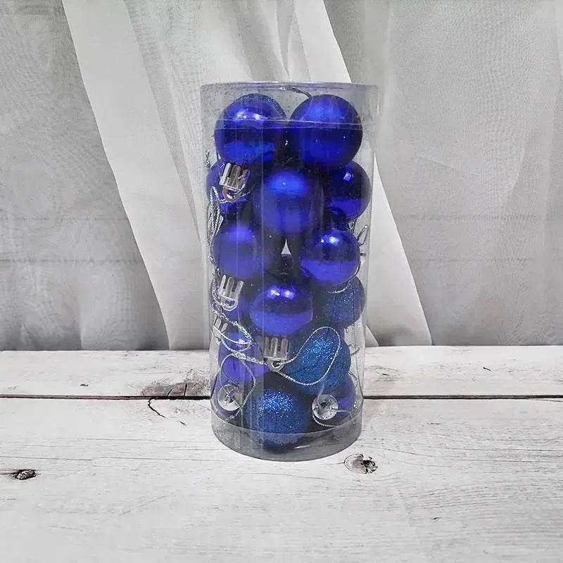 Bolas de Navidad brillantes y mate para decoración navideña