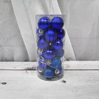 Bolas de Navidad brillantes y mate para decoración navideña