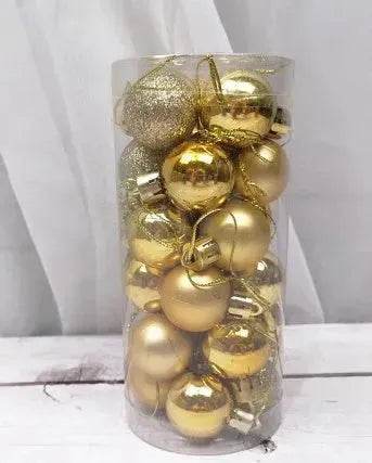 Bolas de Navidad brillantes y mate para decoración navideña