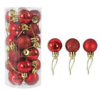 Bolas de Navidad brillantes y mate para decoración navideña