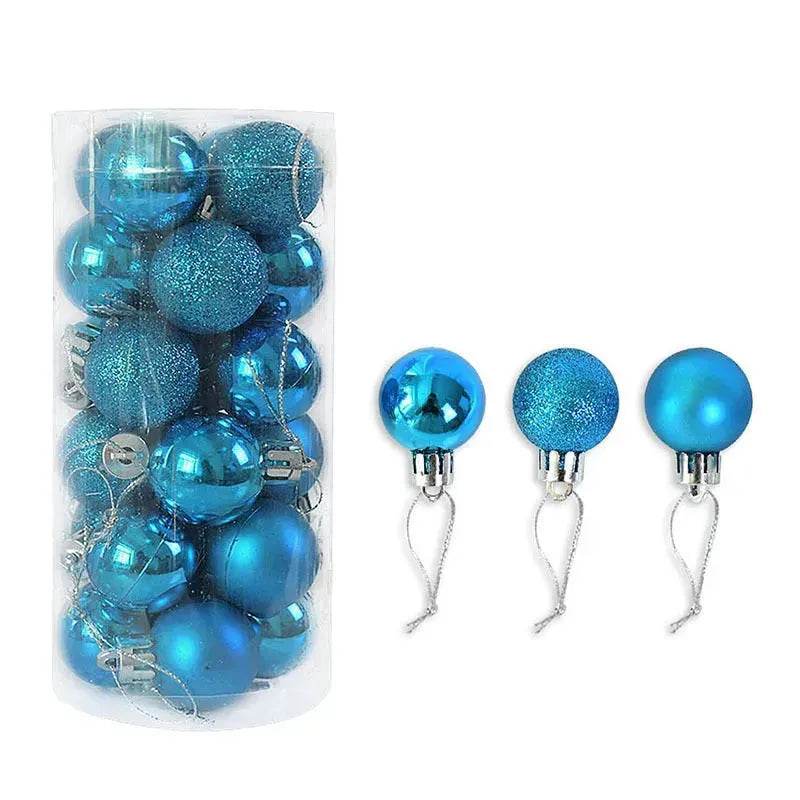 Bolas de Navidad brillantes y mate para decoración navideña