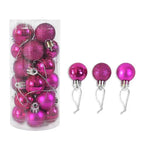 Bolas de Navidad brillantes y mate para decoración navideña