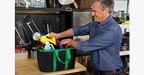 Bolsa de la compra plegable con compartimentos organizadores
