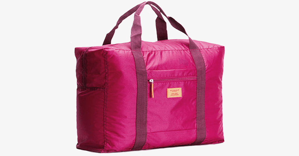 Bolsa de viaje plegable de nailon impermeable y resistente