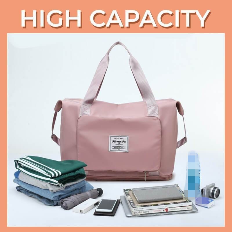 Bolsa de viaje plegable multicompartimentos