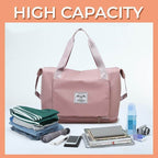 Bolsa de viaje plegable multicompartimentos
