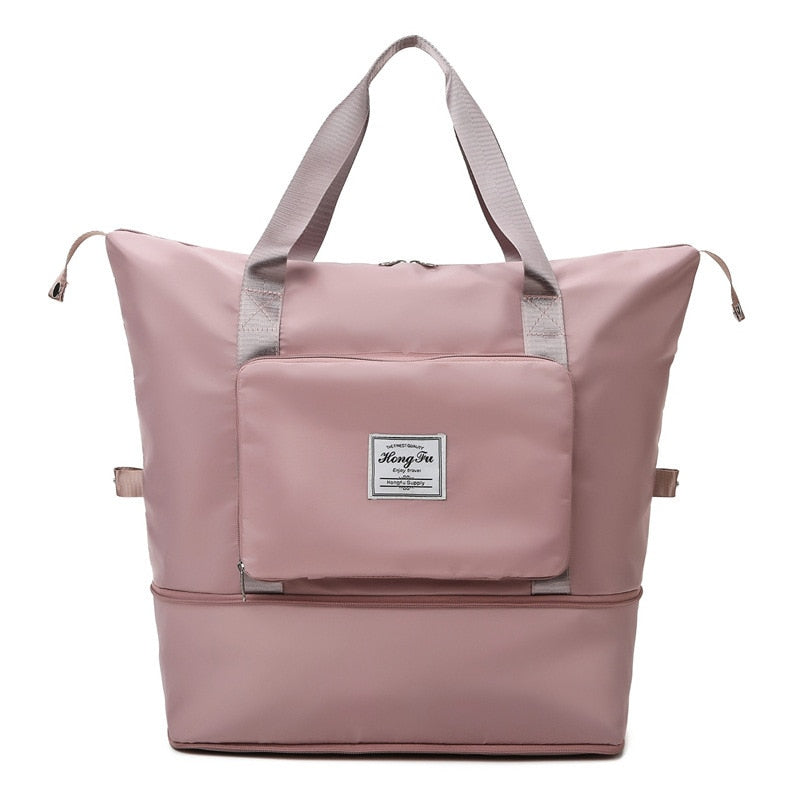 Bolsa de viaje plegable multicompartimentos