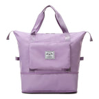 Bolsa de viaje plegable multicompartimentos