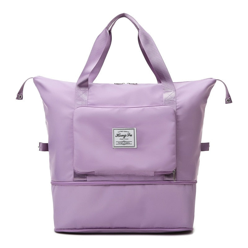 Bolsa de viaje plegable multicompartimentos