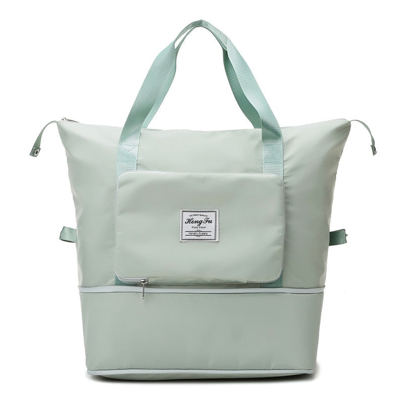 Bolsa de viaje plegable multicompartimentos